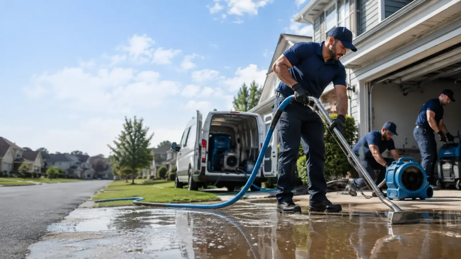 Flood Damage Restoration in Bellaire, TX